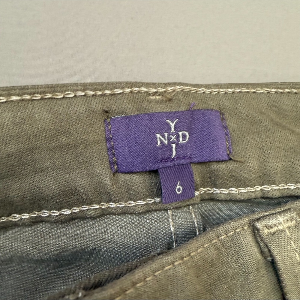 N.Y.D.J. Not Your Daughter’s Jeans Moss green AMI legging jeans, 6. - Picture 9 of 10